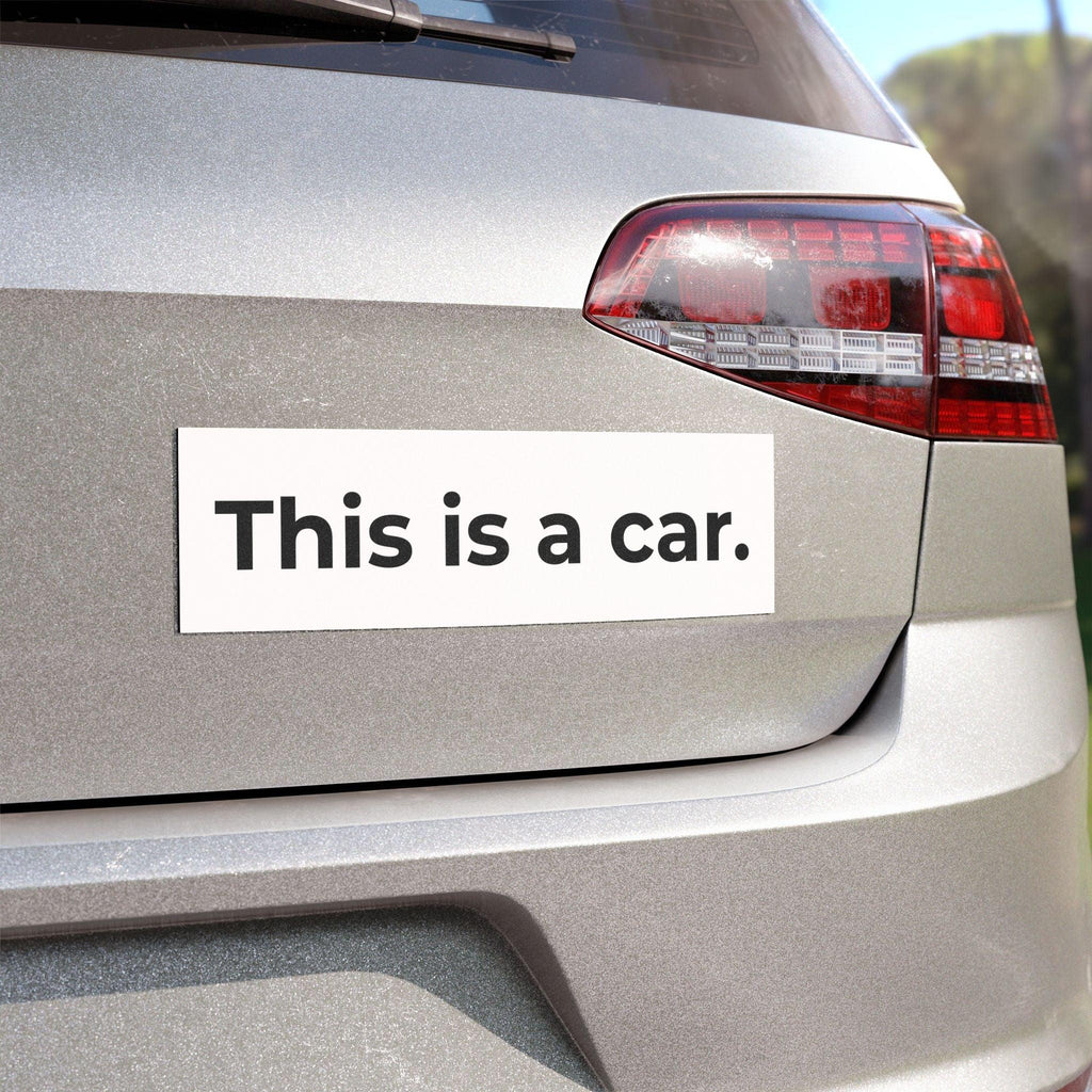 Statement Series Car Magnet